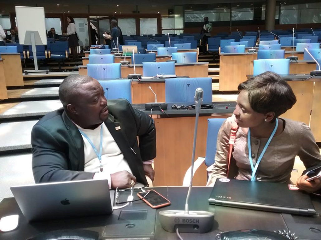 Executive Director of the Environmental Protection Agency (EPA) of Liberia, Nathaniel T. Blama, Sr. attends the United Nations Climate Change Conference from April 30 to May 10, 2018, in Bonn, Germany.
